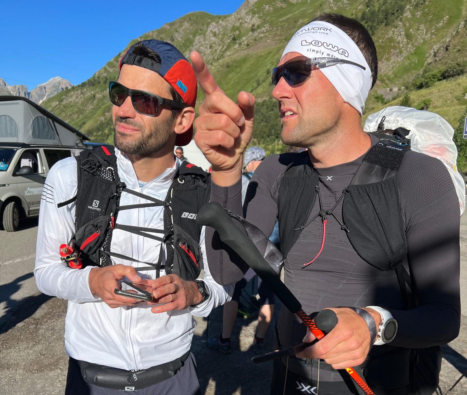 Ramon Krebs im Coaching-Einsatz am X-Pyr