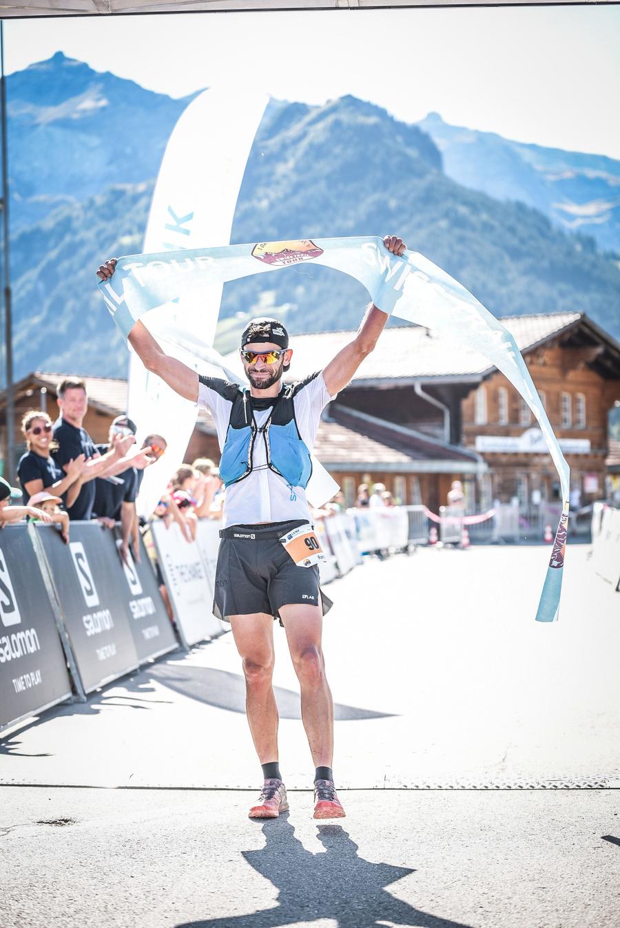 Zieleinlauf Swiss Trail Tour 2019
